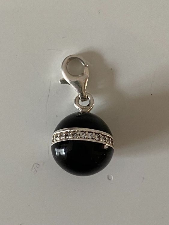 Thomas Sabo Charm Anh Nger Kugel Schwarz Kaufen Auf Ricardo