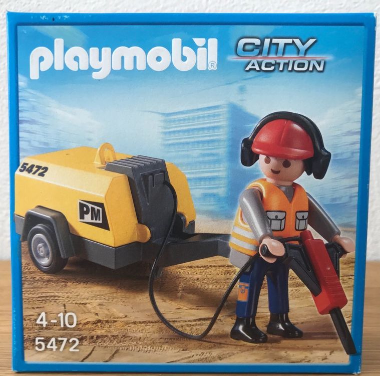 Playmobil Bauarbeiter 5472 Kaufen Auf Ricardo