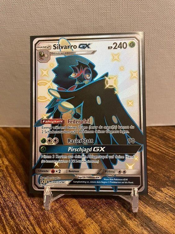 Shiny Silvarro Gx Pok Monkarte Kaufen Auf Ricardo