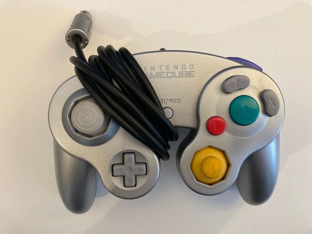 GameCube Controller Silber Original Kaufen Auf Ricardo