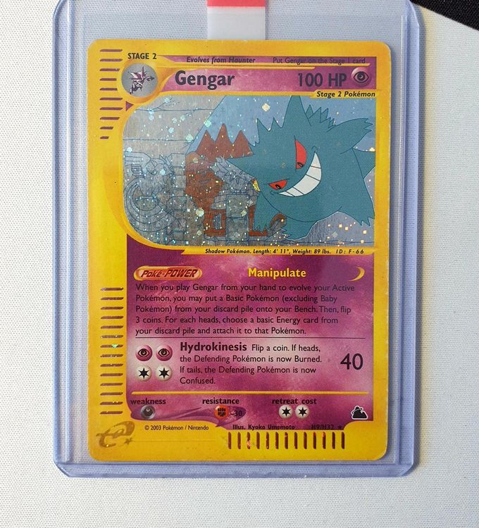 Pokemon Gengar Holo Skyridge EN Kaufen Auf Ricardo