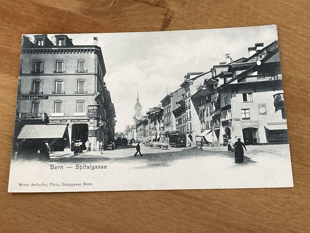 Antike AK Bern Spitalgasse Belebt Kaufen Auf Ricardo