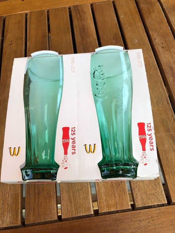 McDonalds Coca Cola Glas 125 Years Ab 6 Kaufen Auf Ricardo