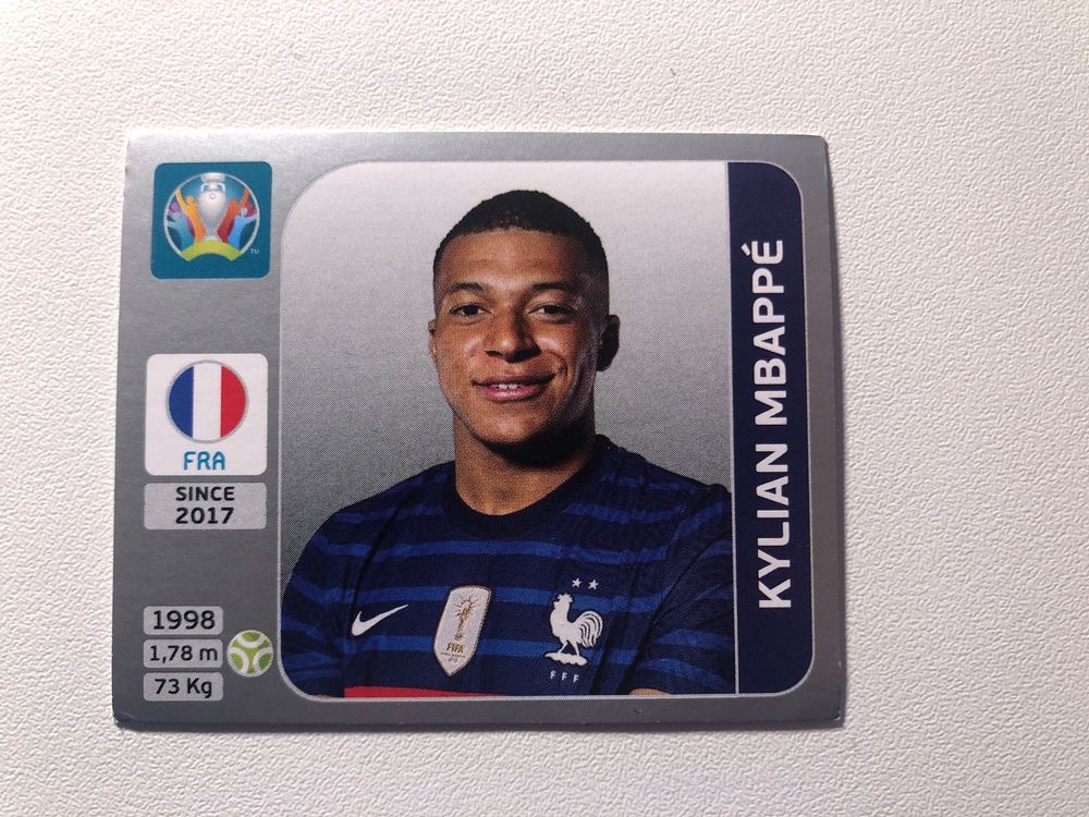 Panini EM 2020 Nr 591 Kylian Mbappé Kaufen auf Ricardo