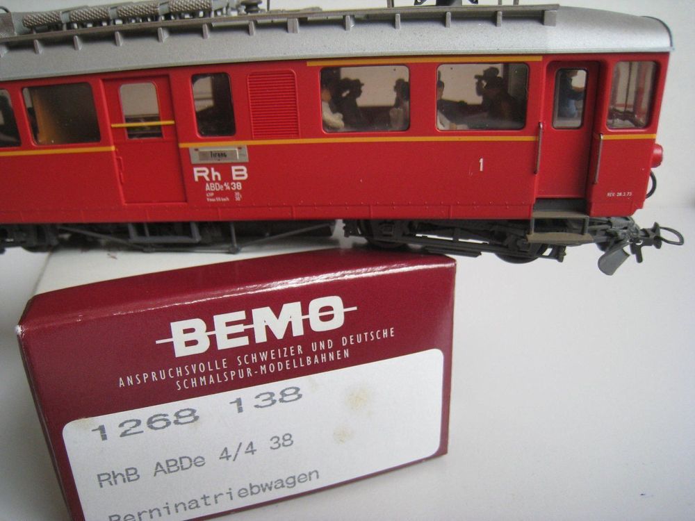 Bemo Pirovino Rhb Triebwagen Nummer Mit Figuren Finish Kaufen