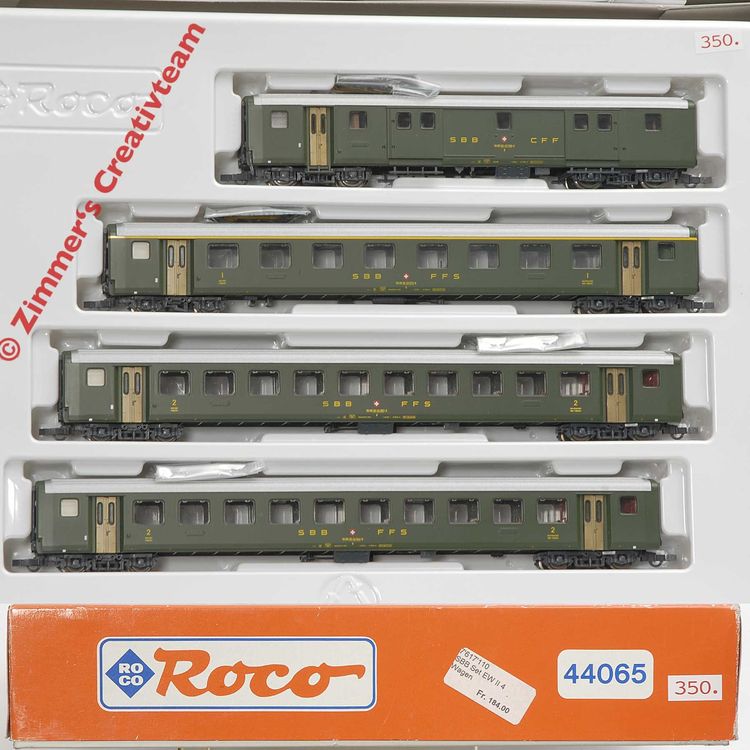 Roco Sbb Pers Wagen Set H Ovp Kaufen Auf Ricardo