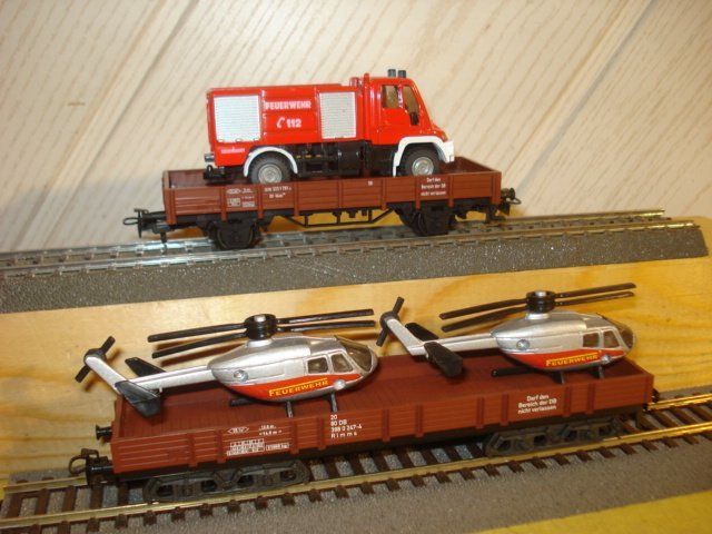 MÄRKLIN 2 FW beladen mit FEUERWEHR Kaufen auf Ricardo