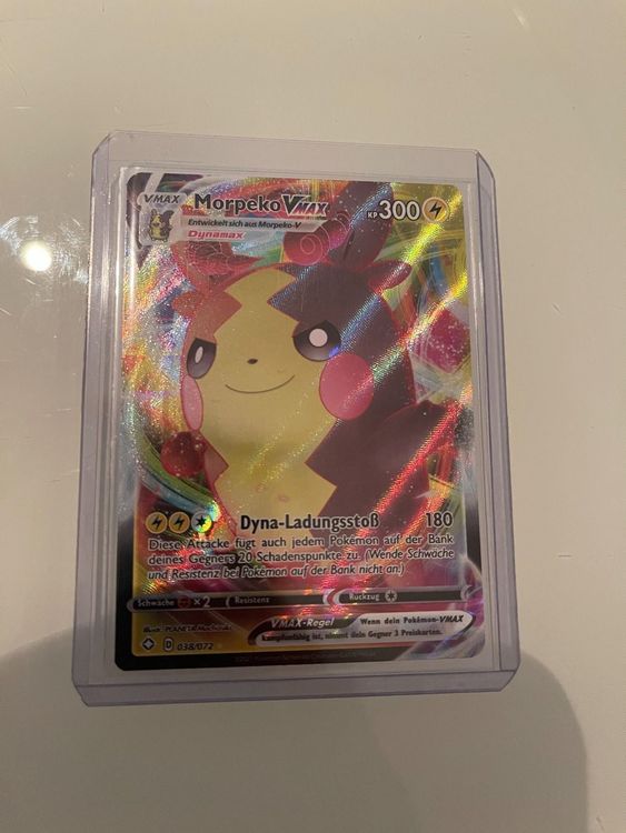 Pokemon Morpeko Vmax Karte Kaufen Auf Ricardo