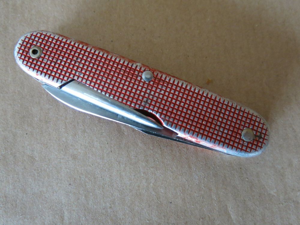 Taschenmesser Victorinox Elinox Rot Alox Kaufen Auf Ricardo