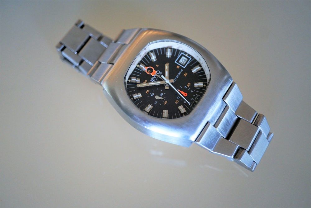 Vintage Bwc Chronograph Lemania Automatic Uhrtop Kaufen Auf Ricardo