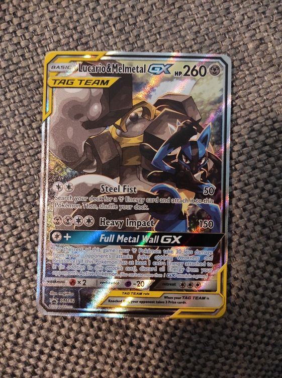 Lucario Melmetal GX Tag Team Kaufen Auf Ricardo