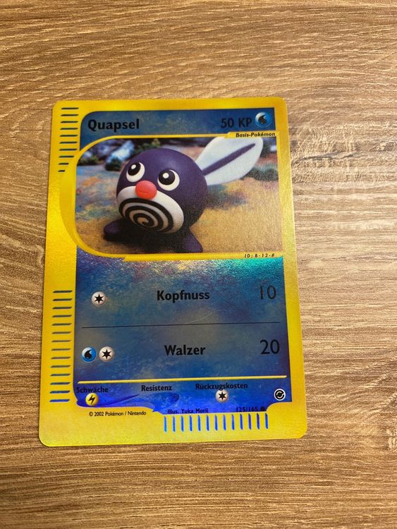 Quapsel Reverse Holo Expedition Pokemon Kaufen Auf Ricardo