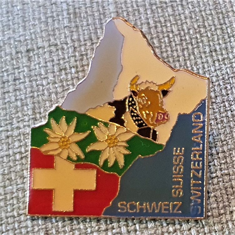 J Pin Schweiz Matterhorn Kuh Kaufen Auf Ricardo