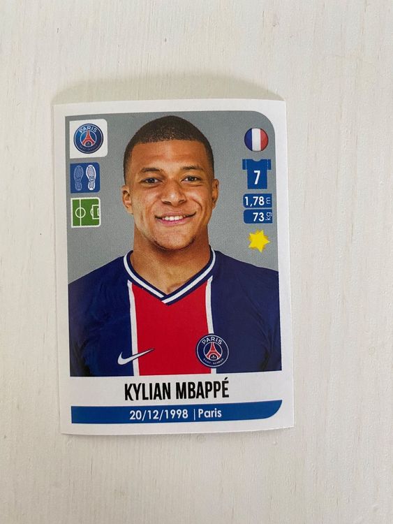 Panini Sticker Kylian Mbappe Foot 2021 Comprare Su Ricardo