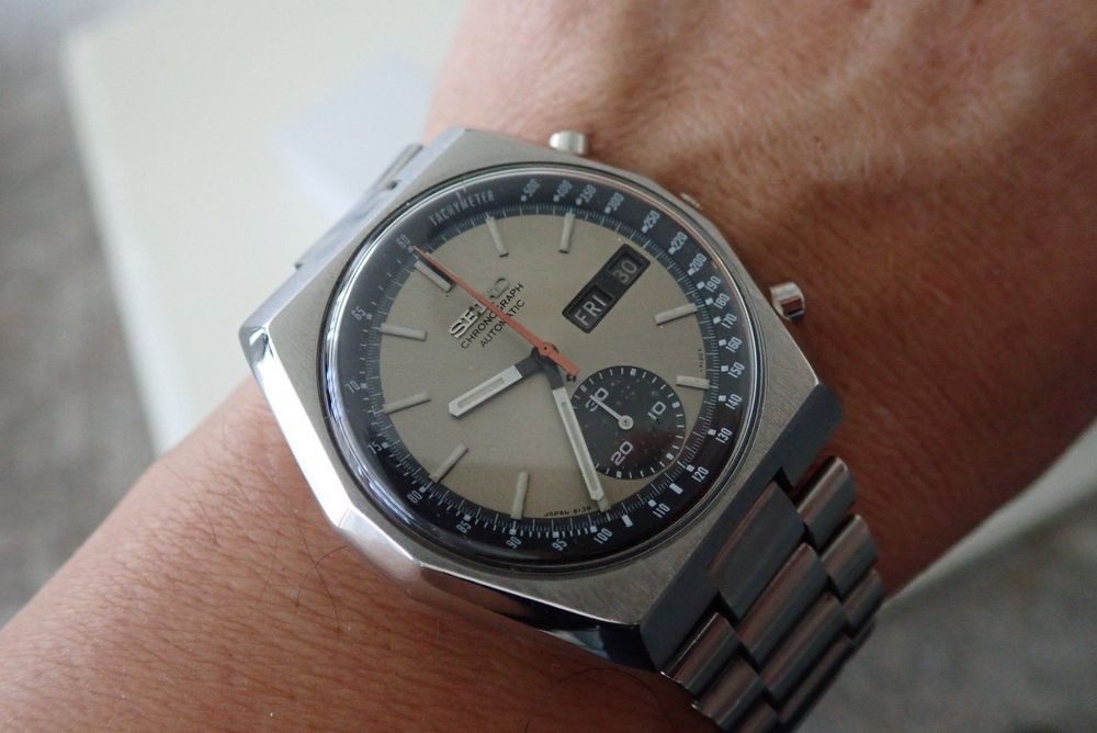 Vintage Seiko Chronograph Automatic Kaufen Auf Ricardo