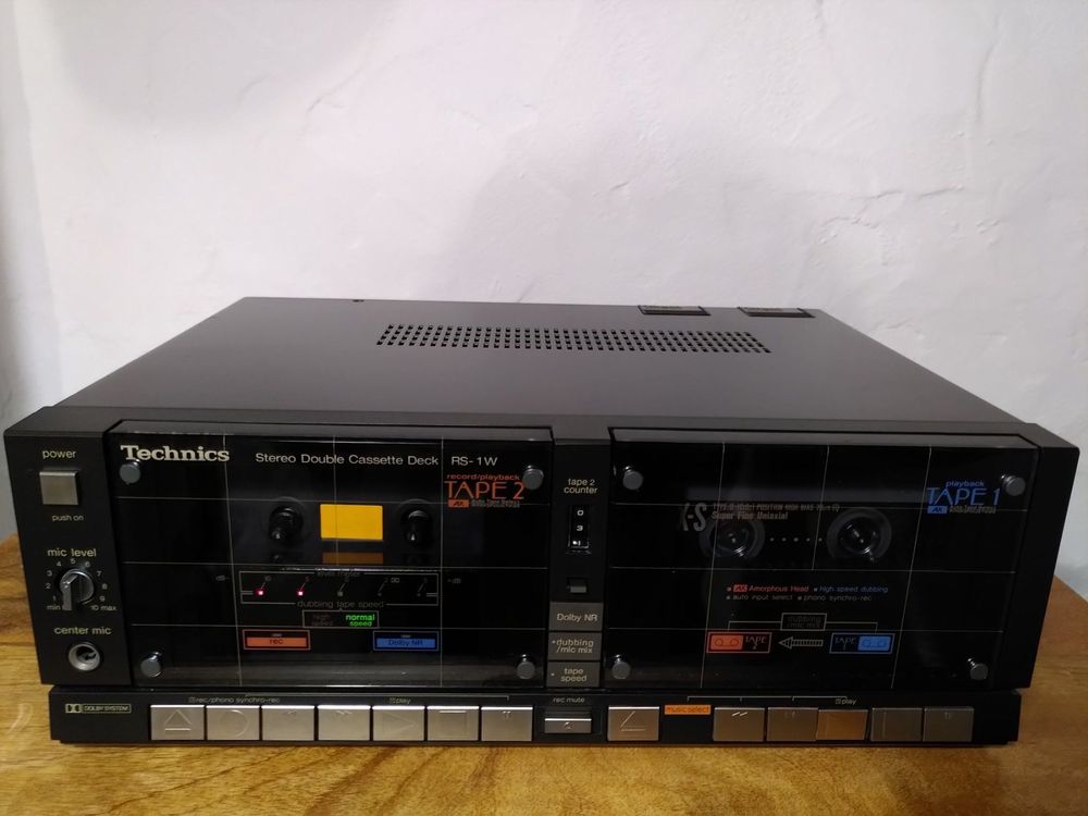 Technics Double Cassette Deck Rs W Kaufen Auf Ricardo