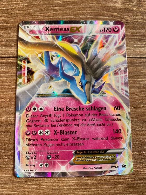 Xerneas Ex Pokemon Xy Black Star Promos Kaufen Auf Ricardo