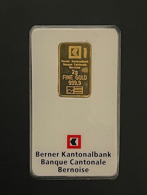 Goldbarren G Berner Kantonal Bank Kaufen Auf Ricardo