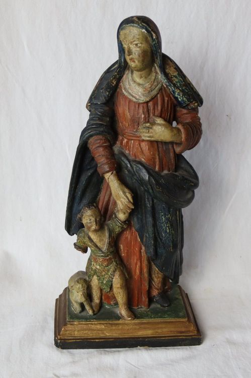 Antike Barock Figur Holz Jh Acheter Sur Ricardo