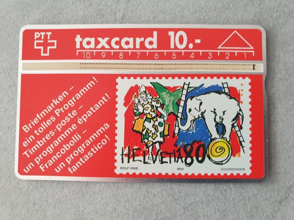 Taxcard 10 CHF Kaufen Auf Ricardo