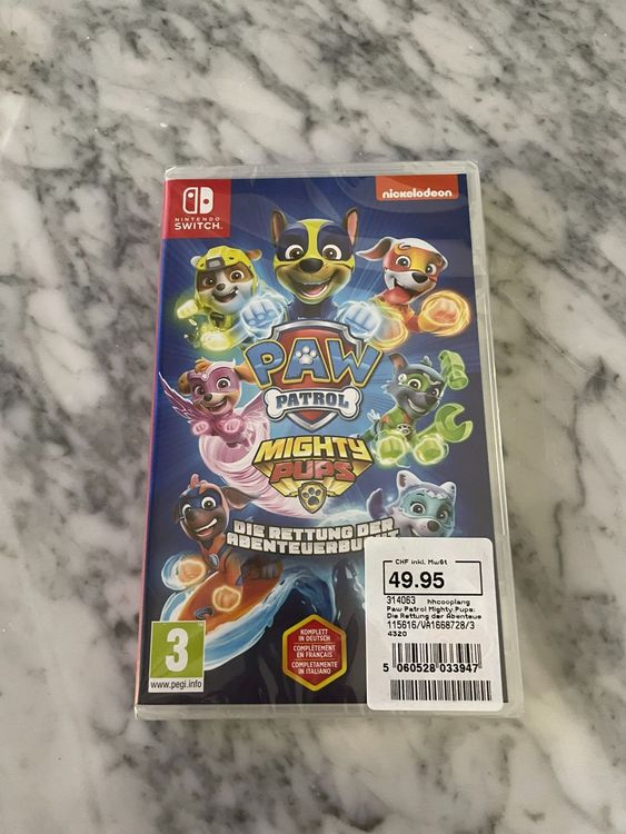 Nintendo Paw Patrol Mighty Pups Kaufen Auf Ricardo