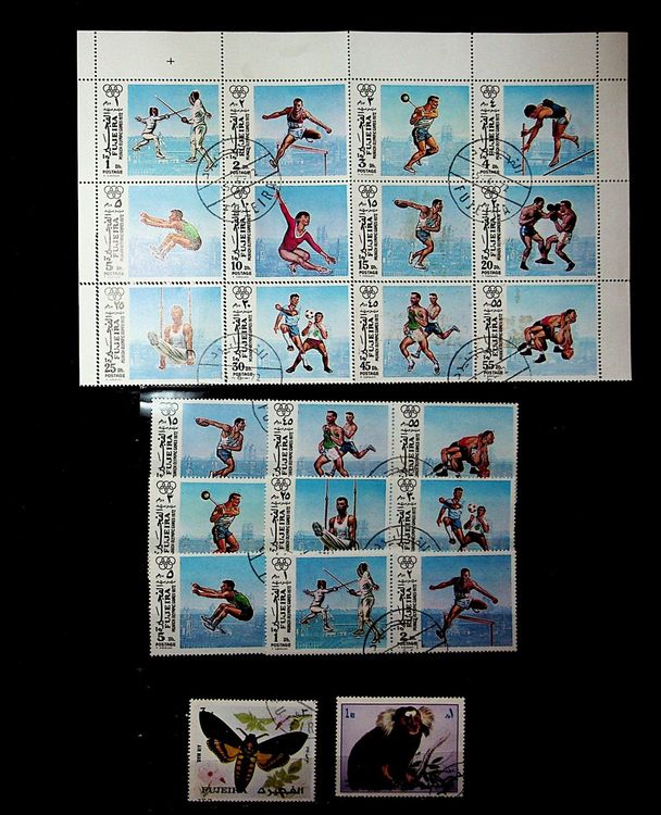 FUJEIRA BEAUX TIMBRES OBLITÉRÉS THEME SPORTS G6 Kaufen auf Ricardo