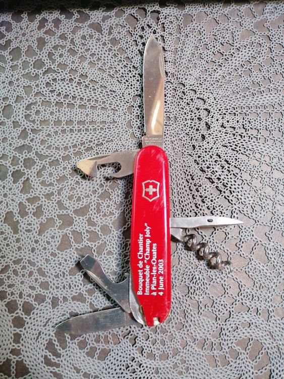 Couteau Militaire D Officier Suisse Victorinox Kaufen Auf Ricardo