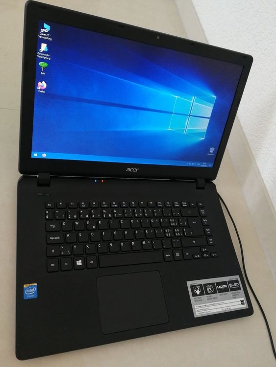 Notebook Acer ES1 511 Laptop 15 6 Zoll 465GB HDD Win10 X64 Kaufen Auf