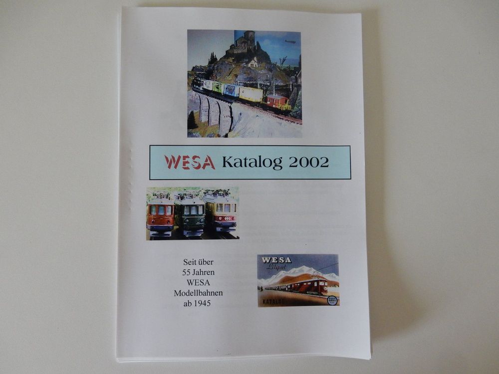 Modelleisenbahn Wesa Katalog Ausdruck Kaufen Auf Ricardo