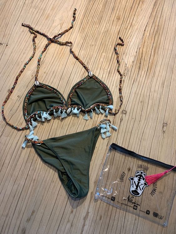 Nellykini Bikini Olivgrün in Gr M L Kaufen auf Ricardo