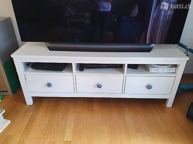 IKEA TV Bank Hemnes Weiss Kaufen Auf Ricardo