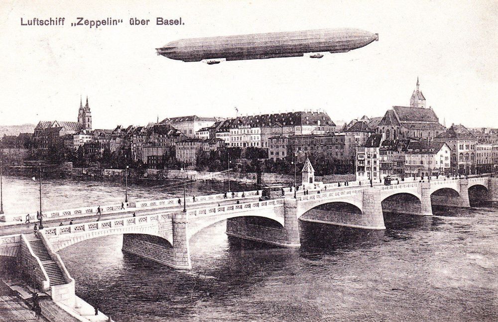 Basel Luftschiff Zeppelin Kaufen Auf Ricardo