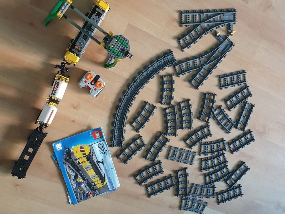 Lego City Eisenbahn Mit G Terzug Weichen Kaufen Auf Ricardo