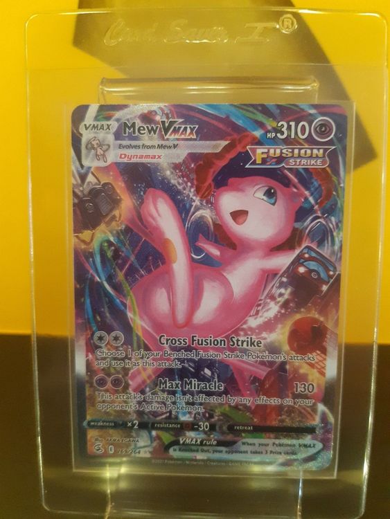 Pokemon Mew VMAX Alternativ Fusion Strike Kaufen Auf Ricardo