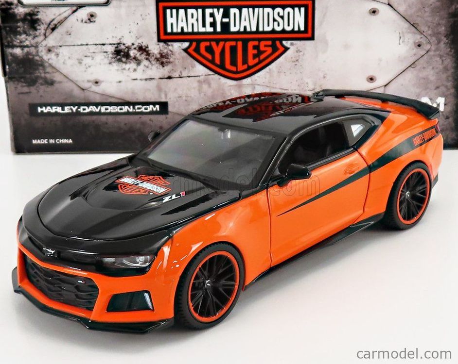 CHEVROLET CAMARO ZL1 CUSTOM HARLEY DAVIDSON 2017 1 24 Acheter Sur