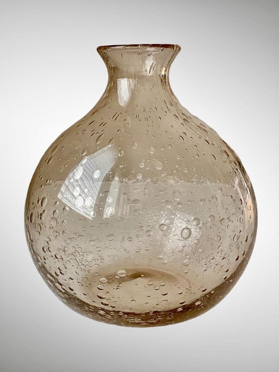 Vase En Verre De Biot Verre Souffl Epoque Sign Kaufen Auf