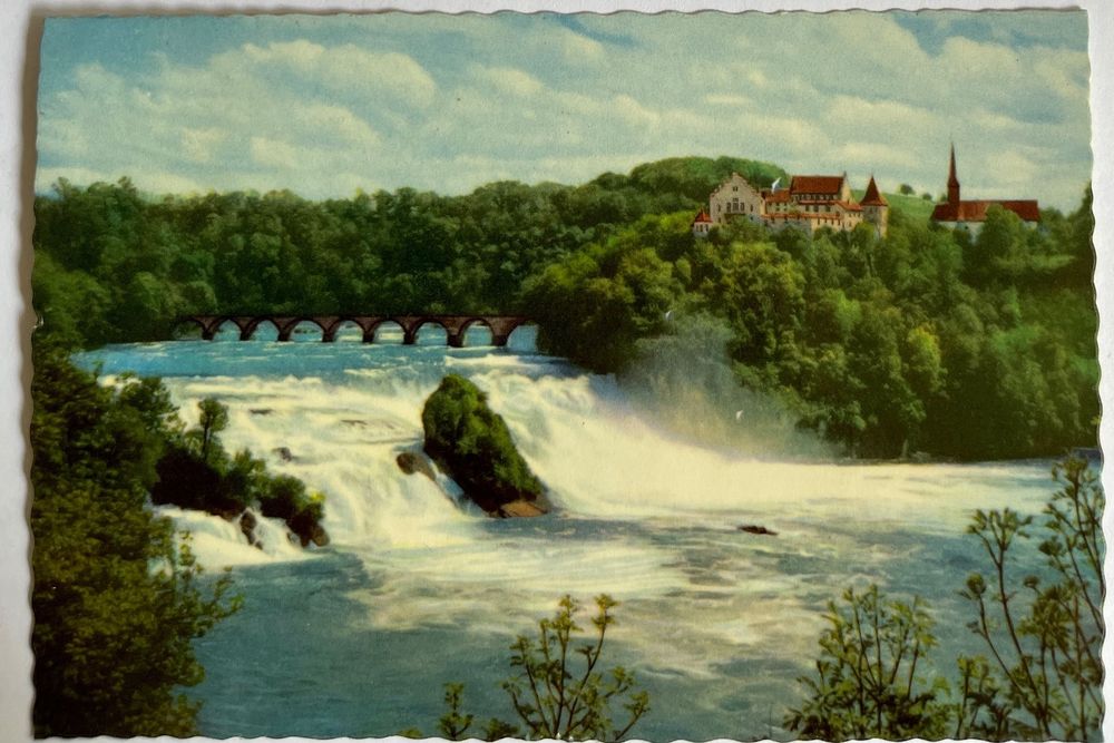 AK RHEINFALL SCHAFFHAUSEN 1955 Kaufen Auf Ricardo