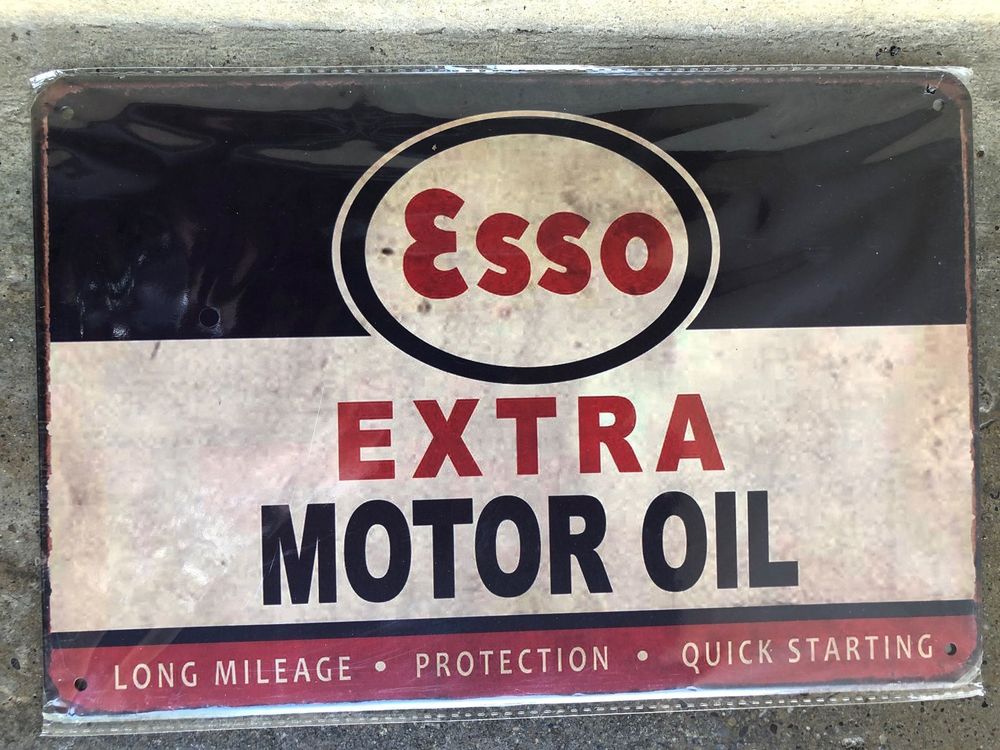 Esso Extra Werbung Reklame Classic Kaufen Auf Ricardo