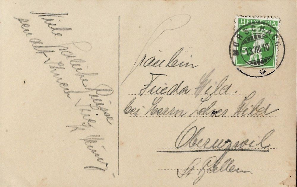 Vollstempel Morschach SZ 1910 Kaufen Auf Ricardo