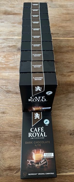 Dark Chocolate Caf Royal Kapseln F R Nespresso Kaufen Auf Ricardo