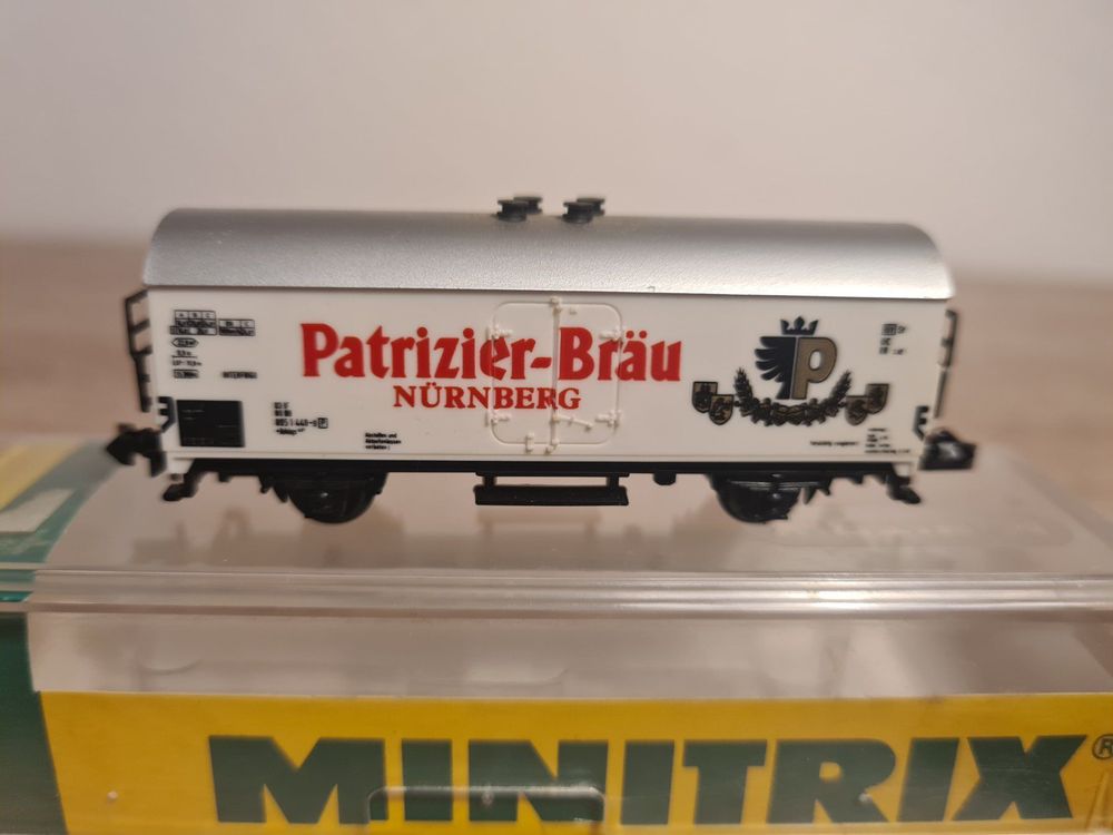 Minitrix N 3227 Kühlwagen Patrizier Bräu OVP NEU Kaufen auf Ricardo