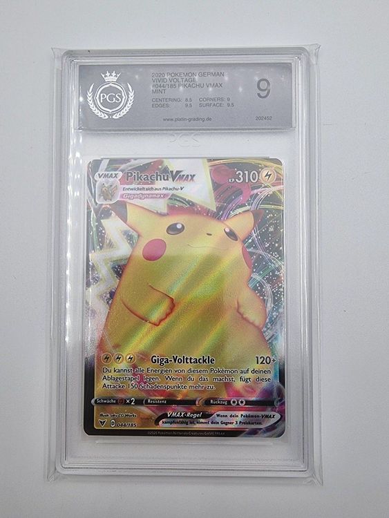 Pokemon Pikachu Vmax PGS 9 Ab 1 Kaufen Auf Ricardo