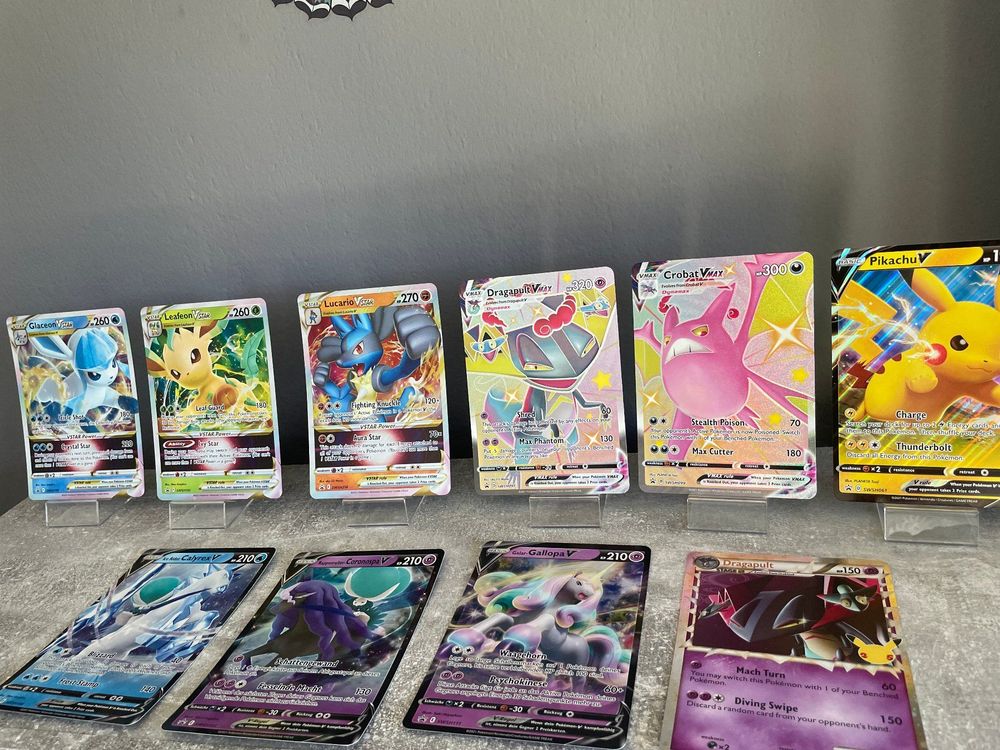 X Xxl Pokemon Karten Pikachu Lucario Etc Vmax Vstar Kaufen Auf