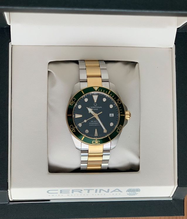 Certina DS Action Powermatic 80 Diver Ø 38mm Acheter sur Ricardo