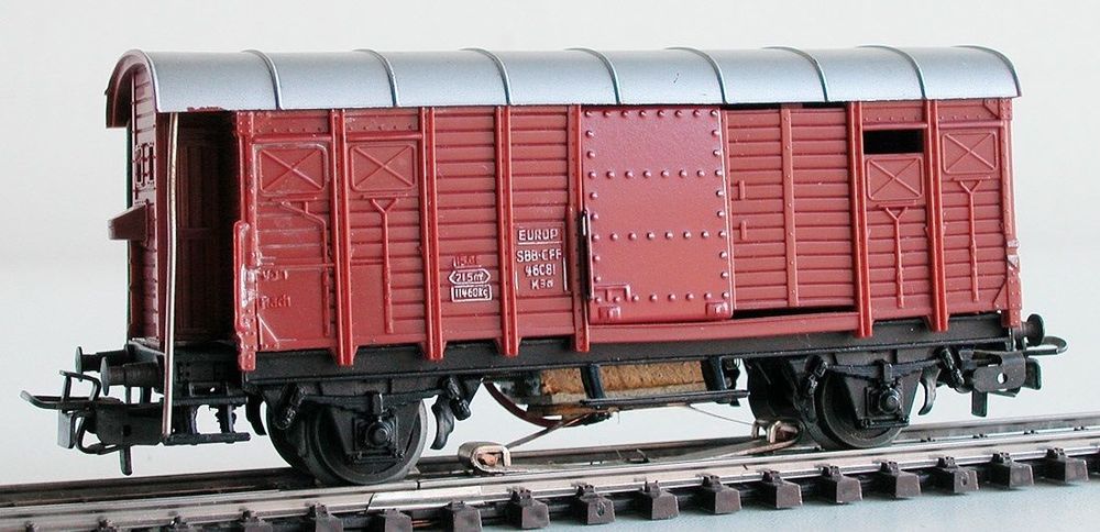 Märklin gedeckter Güterwagen K3d der SBB Spur H0 Acheter sur Ricardo