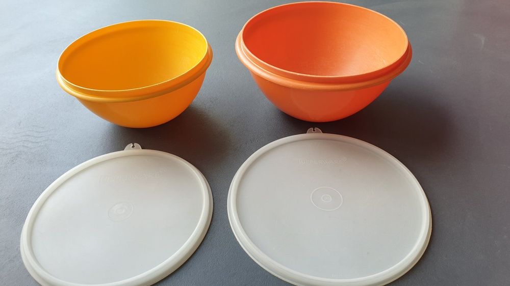 Tupperware Schüssel orange inkl Deckel Kaufen auf Ricardo