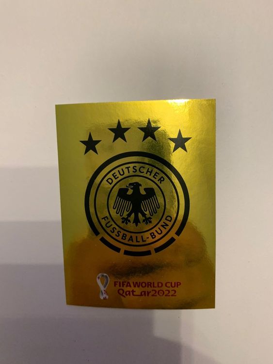 Panini WM 2022 Wappen Deutschland GER 2 Kaufen Auf Ricardo