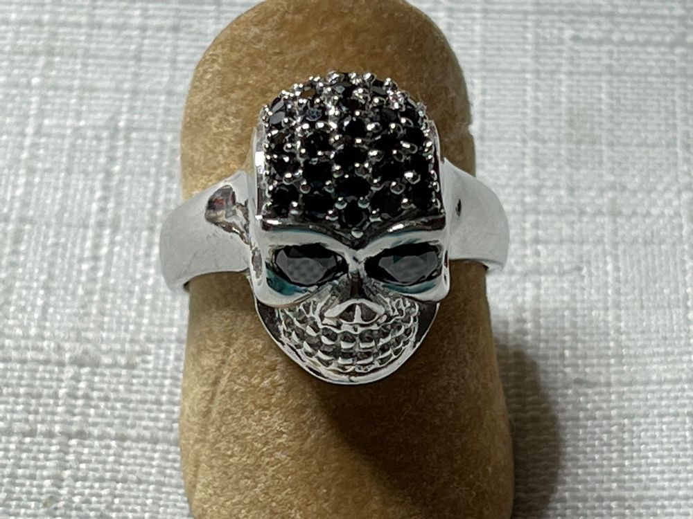 Ring Silber Totenkopf Kaufen Auf Ricardo