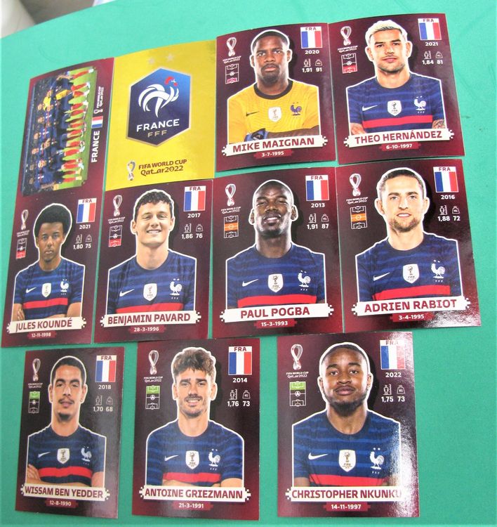 PANINI WM 2022 FRA 11 STICKER Kaufen Auf Ricardo