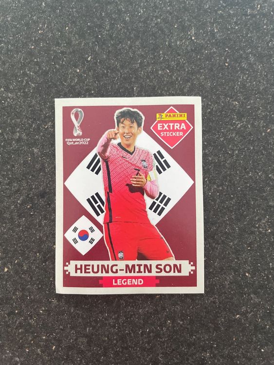 Panini Qatar 2022 Extra Sticker Heung Min Son Comprare Su Ricardo